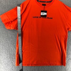 The Museum Fashion Is Art Luck Of The Draw Shirt Orange Men’s Size XL
