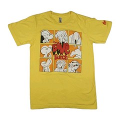 Bone Jeff Smith Graphic Tee Shirt Size Small Yellow 2013 Graphitti Designs