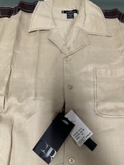 Vintage GOD BODY Loose Linen Long Pants Set 2XL Shirt with 40 waist pants