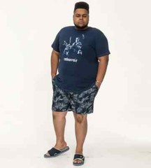 D555 Duke Big Mens Terminator Printed T-Shirt Official Licensed 2XL-6XL 601719-K
