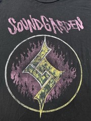VINTAGE Soundgarden 1990 Get On The Snake Tour T Shirt. )medium?) See Pics