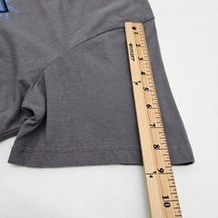 Disneyland Resort Embroidered Surf Team Men’s Shirt Size large Gray Short Sleeve