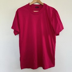 Vintage 90s Fruit of the Loom T-Shirt Mens Medium Single Stitch Plain Blank Tee