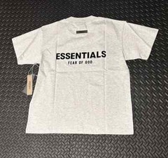 NWT FEAR OF GOD ESSENTIALS T-SHIRT SS22 “Light Oatmeal” AUTHENTIC (SIZE XS-XXL)