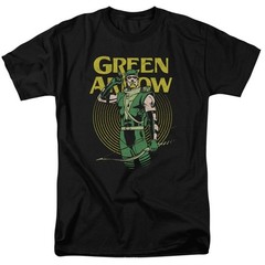 Green Arrow Pull Men’s T-Shirt Officially Licensed DC Comics Graphic S-5XL Tee