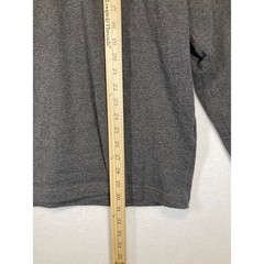 Workwear Carhartt Mens Medium Gray Long Sleeve Graphic Logo T-Shirt TK0231-M