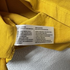 U.S. Polo Assn Yellow Ringer T-Shirt Mens Medium USPA Logo Stripe Tee
