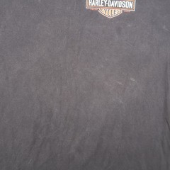 Harley Davidson Y2K T Shirt XXL 2XL Fairbanks Alaska Biker Black 2016