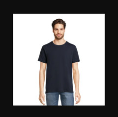 Men’s George T-Shirt Crewneck Short Sleeve Tee 2XLARGE Dark Navy NEW