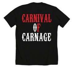 Graphic Carnival Of Carnage Inspired Clown T-Shirt New S-4XL 2025 BESTSELLER
