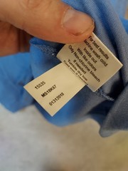 Peter Millar Shirt Mens Extra Large Seaside Blue Comfort Cotton Modal Blend READ