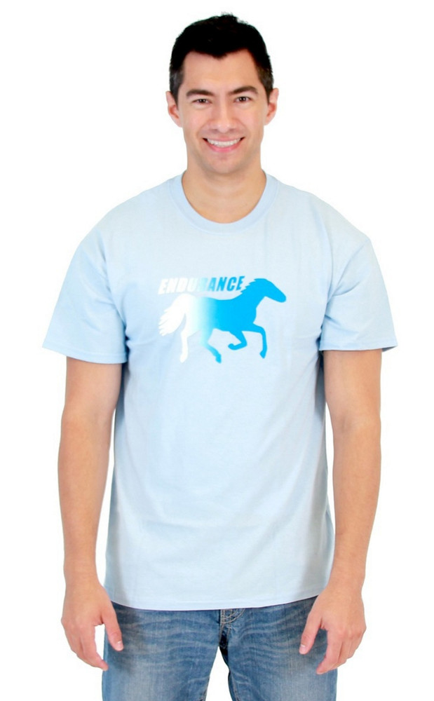 Adult Men’s Napoleon Dynamite Comedy Movie Endurance Light Blue T-shirt Tee
