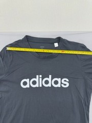 Adidas Men’s Size XL Grey Short Sleeve Crewneck T-Shirt Machine Wash