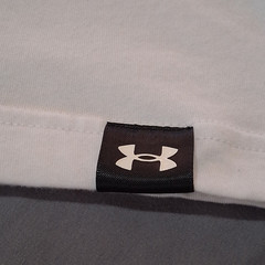 Under Armour Hoops Finish Line Racing Basketball Shirt Men’s Large White Graphic