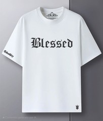 Sebashley Blessed T-shirt 100% Thick Cotton in Various Sizes High Quality SB