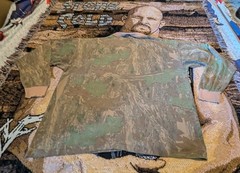 Ace Sportswear Vtg. 80’s Men’s Trebark Camo Long Sleeve Crew Neck T-Shirt L
