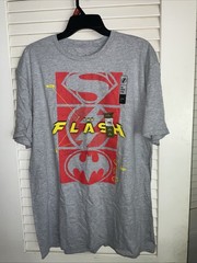 The Flash DC Comics T Shirt Gray Size X Large
