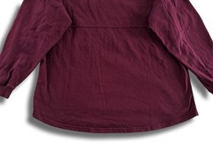 Vintage Spirit Jersey Fordham University Large Burgundy Gray Puff Print T-Shirt