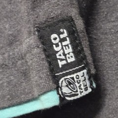 Taco Bell Mountain Dew Baja Blast Employee Crew T Shirt Men’s L Gray