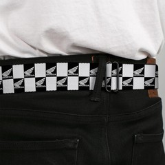 Honda Motorsports Belt, Seatbelt Buckle Belt, Honda Motorcycle Wing Logo Chec…