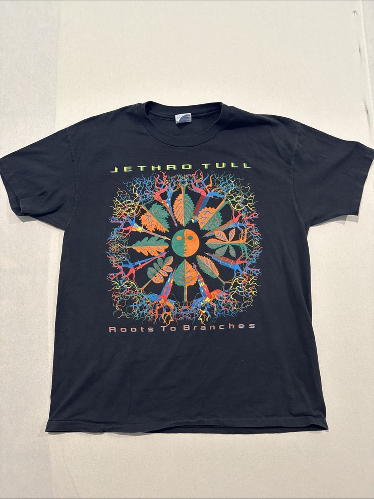 Vintage Jethro Tull 1996 Roots To Branches tour t shirt XL 90s