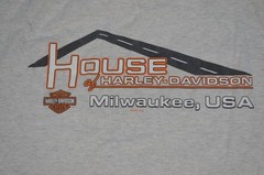 Harley Davidson Motorcycles House Milwaukee 105th Anniversary Shirt Large