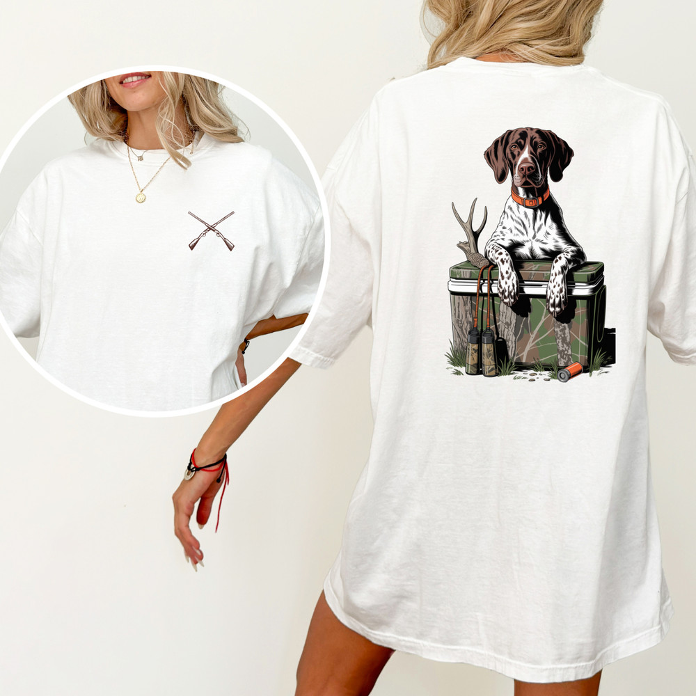 Comfort Colors Hunting Dog Graphic T-Shirt – Made to Order Tee