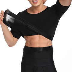 Men Fajas Para Hombres Faja Reductora De Hombres Body Abdomen Control Tee Shaper