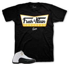 Shirt To Match Retro 12 Taxi Sneakers AJ12 Outfit – Fresh Klean Sneaker Tees