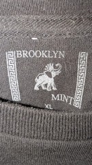 Vintage Brooklyn Mint Biggie Smalls XL Aztec Graphic T-Shirt Hip Hop