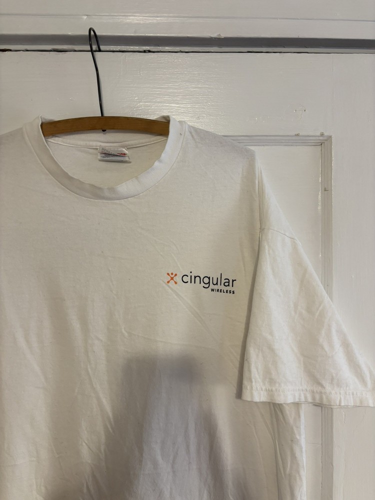 vintage cingular wireless t shirt size XL