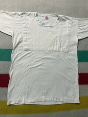 Vintage 30s 40s Paneled White Blank Tee Jersey All 100% Cotton 20.5x27x28 Rare
