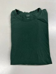 Set of 5 – GAP Mens Crewneck Long Sleeve Shirts – XL – Blue x2, Green, Black x2
