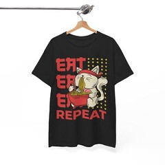 Eat Repeat T-Shirt | Traditional Japan Samurai Tee | History & Culture Shirt