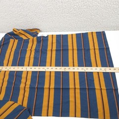 Goodthreads Pocket T-Shirt Men’s Large Tall Crewneck Blue/Tan Stripes Lot of 3