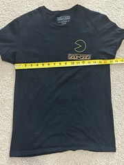 Pac-Man Bandai Namco Ent Inc. Black T-Shirt Size Small C-Life Group, LTD Neon
