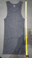 Gildan Men’s A-Shirt Tanks, Multipack, Style G1104, 11 Black Tank Tops New 2XL