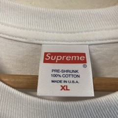 Supreme Crest T Shirt SS24 Size x Large White 100% Authentic