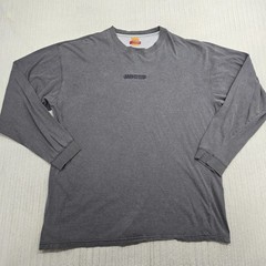 Vintage Mecca Shirt Mens 2XL Gray Long Sleeve Crewneck Streetwear Hip Hop Y2K