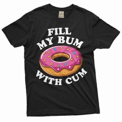 Funny Donut Shirt Inappropriate rude shirt adult humor shirt Humorous gifts Tee