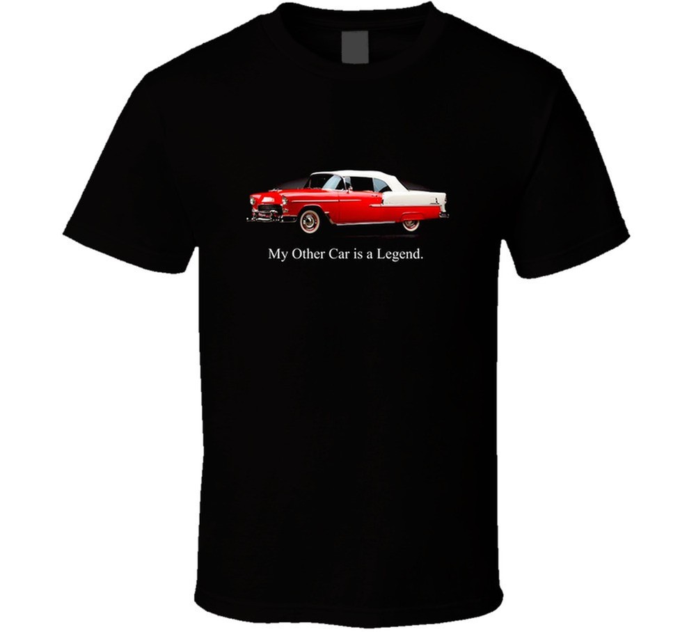 My Other Car Is A Legend Funny Red 55 Chevy Convertible Classic Vintage Sports C