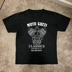 Moto Guzzi Classics Cotton Unisex T-Shirt, Size S-3XL