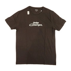 New Dodge Charger Who’s In Charge Mens Large Muscle Car Black Cotton Tee Mopar
