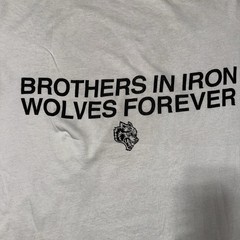 Darc Sport / Brothers in Iron Wolves Forever / White Tee Men’s M 645/1000