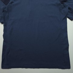 Adidas Mens Shirt Medium Blue Built For Purpose Colorblock Zip Pocket Sports Tee