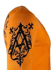 Archaic by Affliction Men’s Thermal Shirt Black Prayer Biker Tattoo