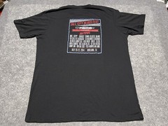 Tall City Blues Fest 2014 Black XL Band List Lineup MIDLAND TX Shirt ana popovic