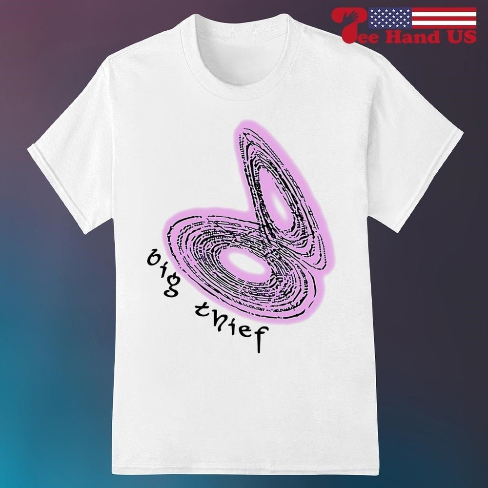 Big thief double infinitee White Cotton T-shirt S-5XL T878