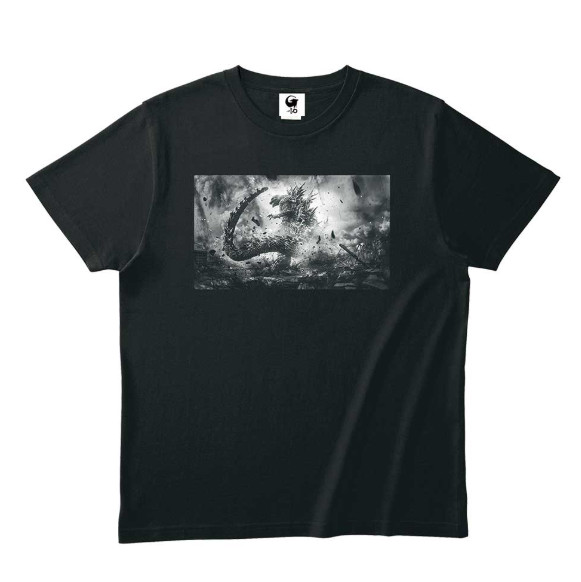 Godzilla-1.0 T-shirt [B] Monochrome TOHO Godzilla Store Japan Limited Kaiju New