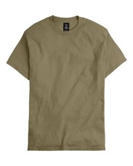 Hanes 5180 Mens Cotton Crew Neck Tshirt Plain Stylish Blank Tee Beefy-T T-Shirt